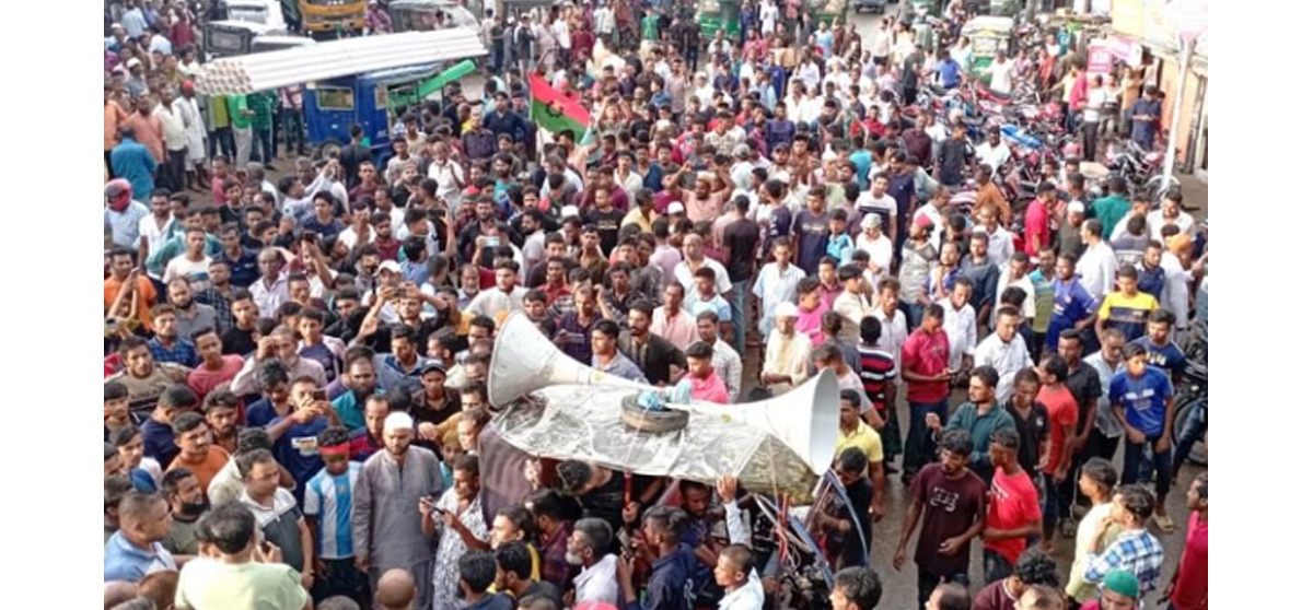 মৌলভীবাজারে শান্তি শৃঙ্খলা বজায় রাখতে জেলা বিএনপির প্রচারণা