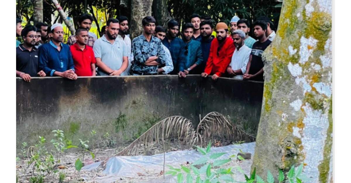 শহীদ আসিফের কবর জিয়ারত করলেন সাতক্ষীরা জেলা ছাত্রদল