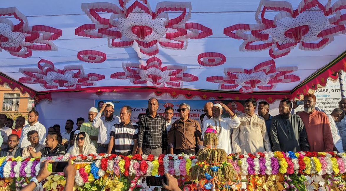 বাউফলে ঐতিহাসিক জাতীয় বিপ্লব ও সংহতি দিবস পালিত