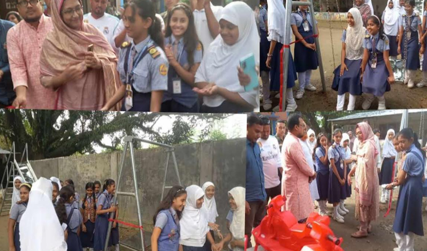 রহনপুর শিশু শিক্ষা নিকেতন এর খেলনা সামগ্রীর উদ্বোধন