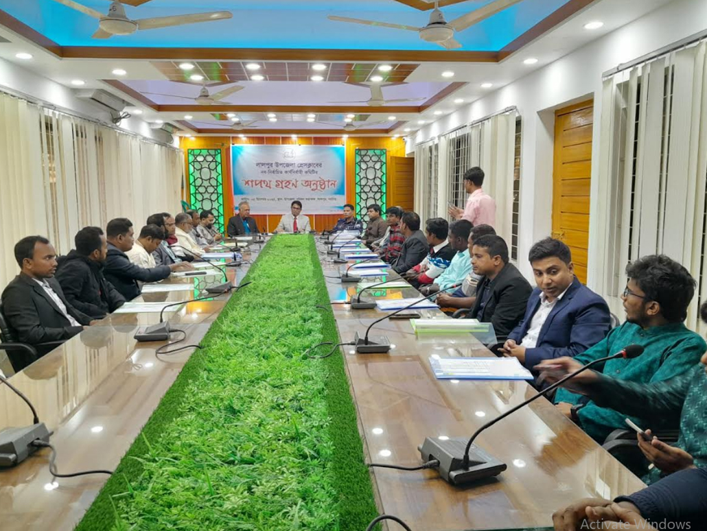 লালপুর উপজেলা প্রেসক্লাবের নব-নির্বাচিত কার্যনির্বাহী কমিটির শপথ গ্রহন অনুষ্ঠিত