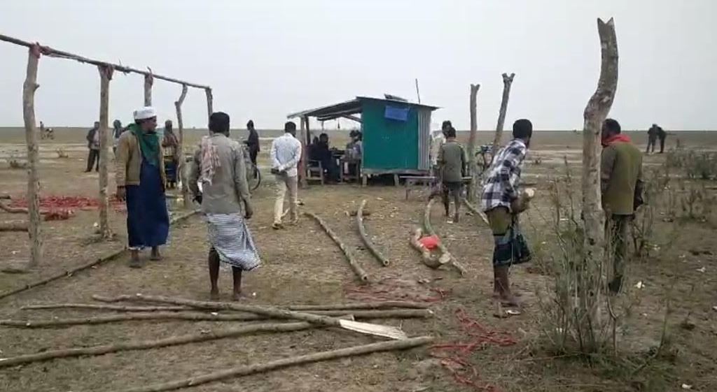 নোয়াখালীতে বনের গাছ কেটে সরকারি জায়গায় যুবদল নেতার হোটেল নির্মাণ