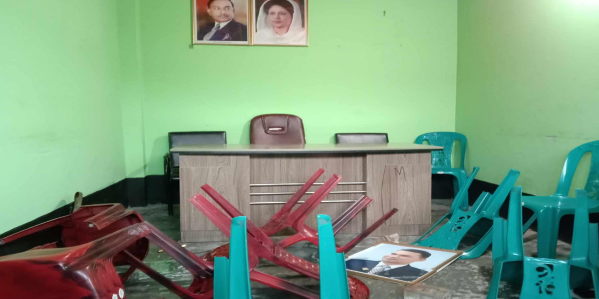 বাগেরহাট রামপালে বিএনপি’র অফিস ভাংচুর, থানায় অভিযোগ