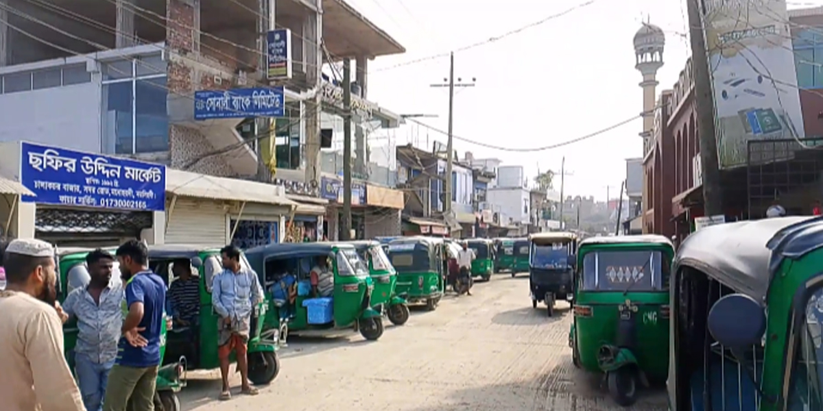 চালাকচর বাজারের বেহাল দশা।