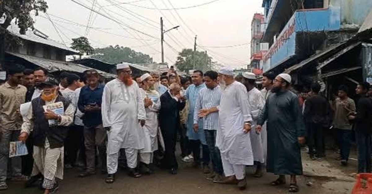 আমতলীতে বিএনপির ভারপ্রাপ্ত চেয়ারম্যান তারেক রহমানের ঘোষিত ৩১ দফার লিফলেট বিতরণ।