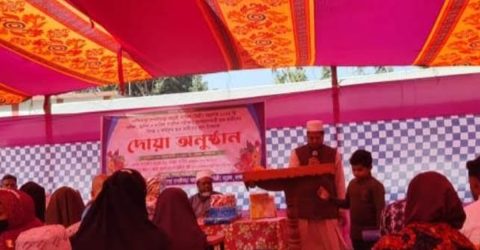 বাগমারায় নরসিংহপুর ফাজিল মাদ্রাসায় বিদায় – বরণ অনুষ্ঠিত