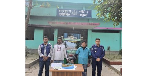 চাটখিলে দুই মাদক কারবারি গাঁজা সহ গ্রেফতার