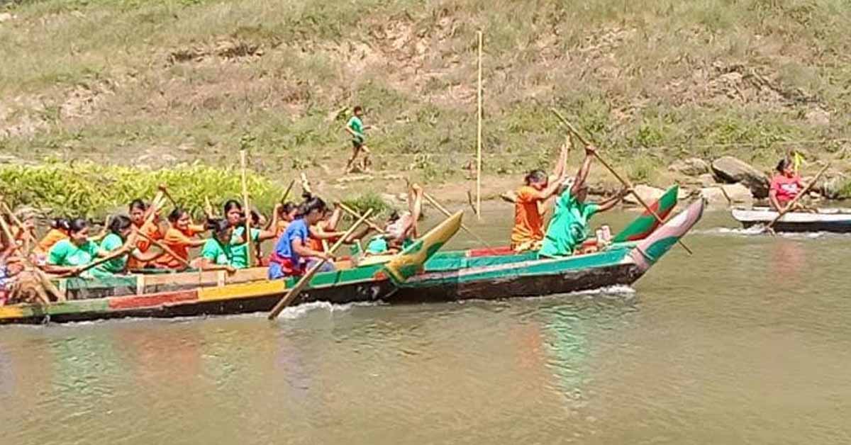 আন্তর্জাতিক নারী দিবস উপলক্ষে নৌকা বাইচ ও সাঁতার প্রতিযোগিতা