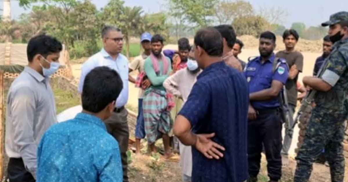 ঝিনাইদহে ভ্রাম্যমাণ আদালতের অভিযানে চারটি অবৈধ ইটভাটায় ৮ লাখ টাকা জরিমানা