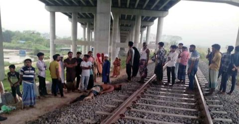 ভাঙ্গায় ট্রেনের ধাক্কায় ১ জন নিহত