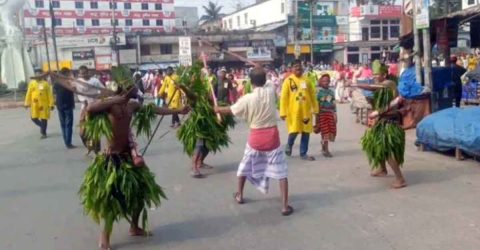 ঝিনাইদহে বর্ণাঢ্য আয়োজনে বাংলা নববর্ষ উদযাপন