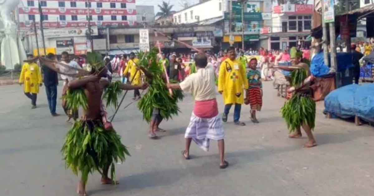 ঝিনাইদহে বর্ণাঢ্য আয়োজনে বাংলা নববর্ষ উদযাপন