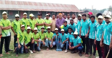 বাংলা নববর্ষ উপলক্ষে নাসির নগর উপজেলা বিএনপির উদ্যোগে ক্রিকেট প্রীতি ম্যাচ অনুষ্ঠিত,