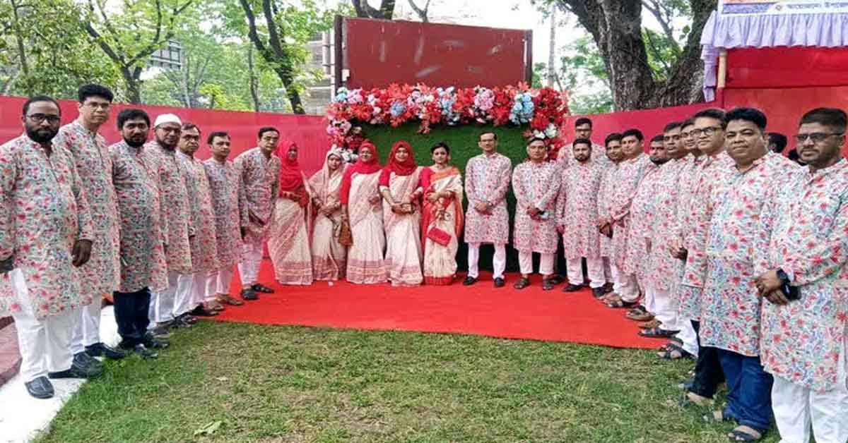 বগুড়া কাহালু উপজেলা প্রশাসনের উদ্যোগে নানা আয়োজনে বাংলা নববর্ষ ১৪৩২ বঙ্গাব্দ উদযাপন