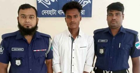 দেবহাটায় পুলিশের অভিযানে পরোয়ানাভুক্ত ১ আসামী আটক