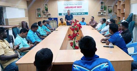 বিশ্ব গণমাধ্যম দিবস উপলক্ষে শেরপুর প্রেসক্লাবে আলোচনা সভা অনুষ্ঠিত