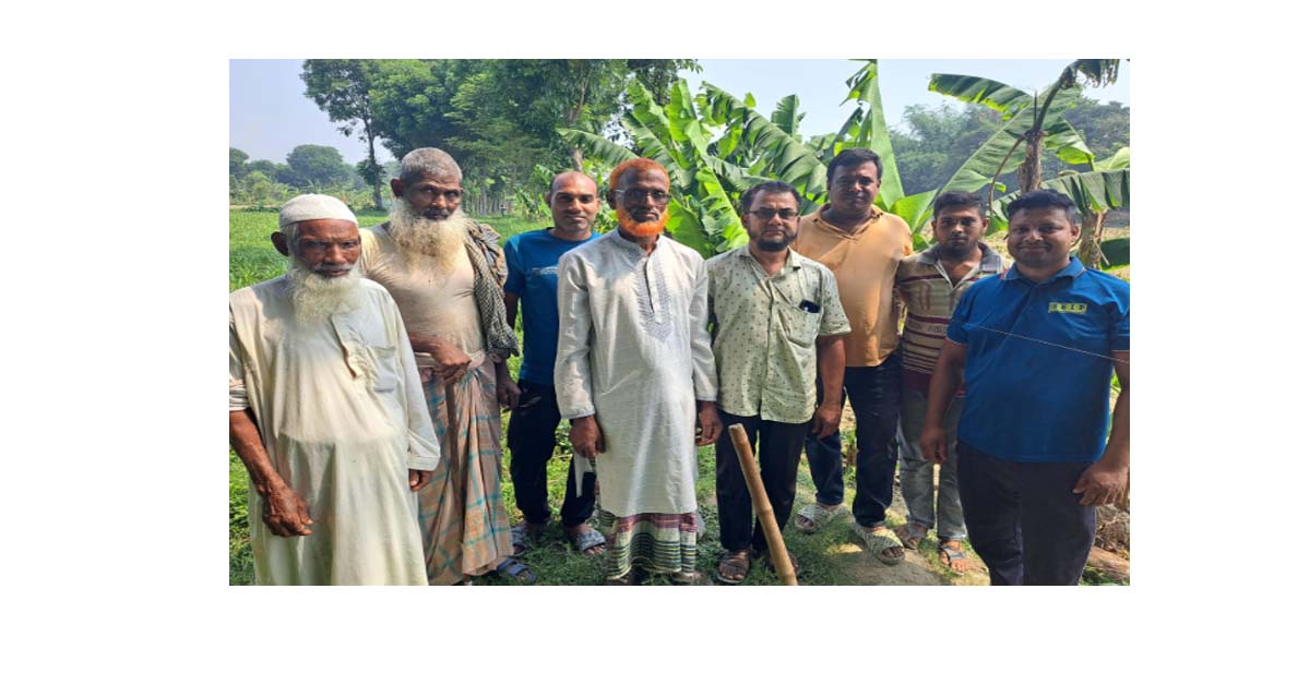 নিমতলা চৌদুয়ার  সামাজিক কবরস্থানে সীমানা প্রাচীর নির্মাণে ভিত্তিপ্রস্তর স্থাপন