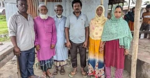 লালমনিরহাট পাটগ্রামে পুশইনের শিকার ৬ ভারতীয় বিজিবির হাতে আটক