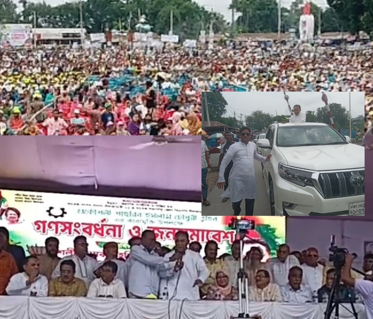 ডোমারে চেয়ারপার্সন খালেদা জিয়ার ভাগ্নে তুহিনের গণসংবর্ধনা ও জনসমাবেশ অনুষ্ঠিত।