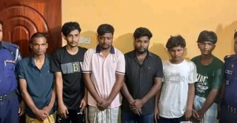 লালপুরের ইমো ও স্যোসাল মিডিয়ায় প্রতারণাকারী ৫ জন হ্যাকার গ্রেফতার