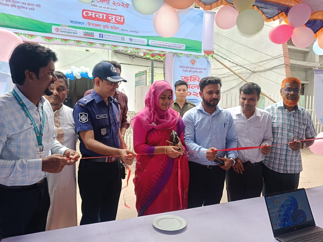 নাসিরনগরে তিন দিনব্যাপী ভূমি মেলার উদ্বোধন