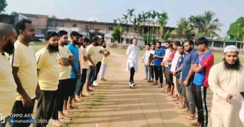 আক্কেলপুরে জামায়াতে ইসলামী’র যুব ও ক্রীড়া বিভাগের উদ্যোগে প্রীতি ফুটবল ম্যাচ অনুষ্ঠিত