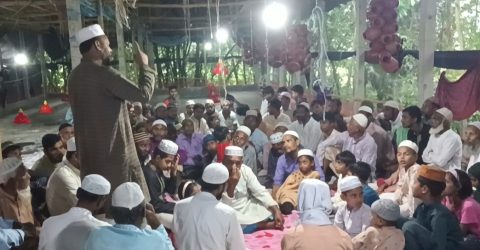 রহমত আলীর মুরগির খামার উদ্বোধন উপলক্ষে পাঁচবিবির বালিঘাটায় দোয়া মাহফিল অনুষ্ঠিত