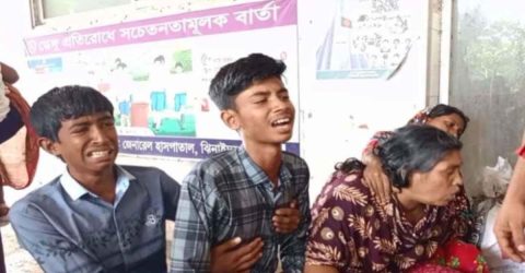 ঝিনাইদহে বাড়িফেরার সময় বজ্রপাতে একই স্থানে ২ কৃষকের মৃত্যু