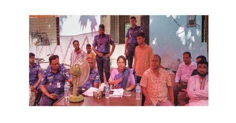 দুর্বৃত্তের কর্তৃক নিধনকৃত বন রক্ষার্থে গণসচেতনতা মূলক সভা