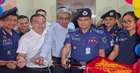 রূপগঞ্জের পূর্বাচলে কাঞ্চন হাইওয়ে পুলিশ ক্যাম্পের উদ্বোধন