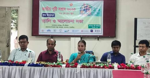শ্যামনগর হাসপাতালে জাতীয় পুষ্টি সপ্তাহ উপলক্ষ্যে র‌্যালি ও আলোচনা সভা