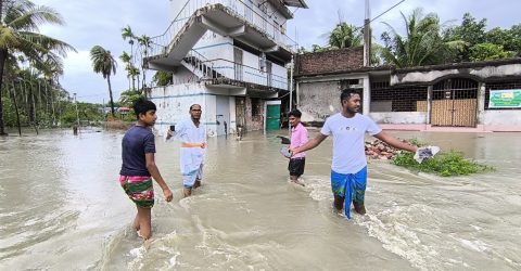 বঙ্গোপসাগরে সৃষ্ট লঘুচাপের প্রভাবে নোয়াখালীতে ২৮৫ মিলিমিটার বৃষ্টিপাত রেকর্ড