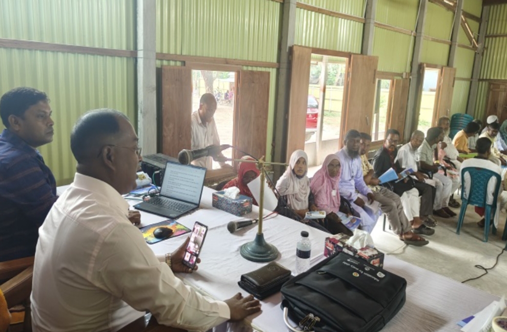 সিরাজগঞ্জের চৌহালীতে গ্রাম আদালত বিষয়ক প্রশিক্ষণ কর্মশালা অনুষ্ঠিত