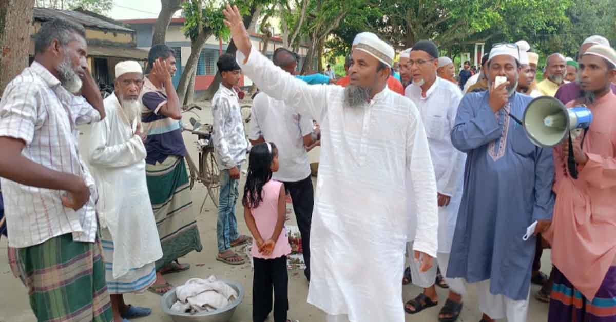জয়পুরহাটে বিষ্ণপুর বাজারে ডাঃ ফজলুর রহমান সাঈদের নির্বাচনী গণসংযোগ অনুষ্ঠিত