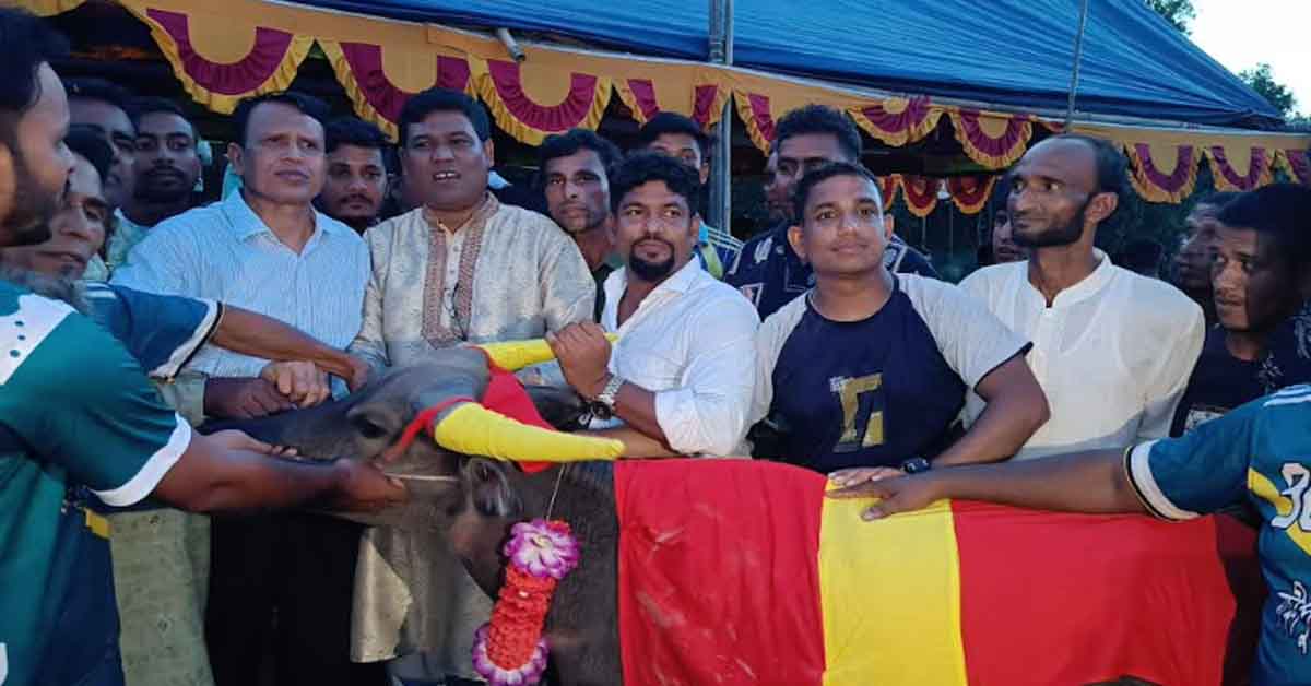 চাপরতলা ফুটবল টুর্নামেন্টের ফাইনাল খেলা অনুষ্ঠিত