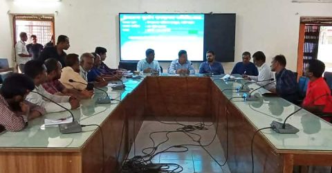 আটপাড়ায় উপজেলা দূর্যোগ ব্যবস্থাপনা কমিটির সভা
