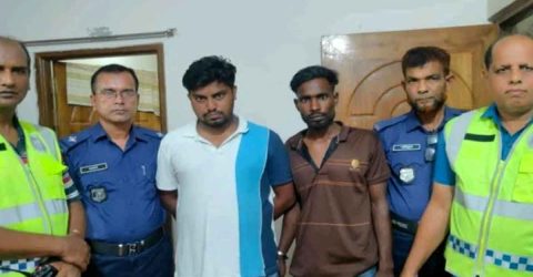 সিরাজগঞ্জের চৌহালীতে ইয়াবাসহ শীর্ষ দুই মাদক ব্যবসায়ীকে গ্রেপ্তার