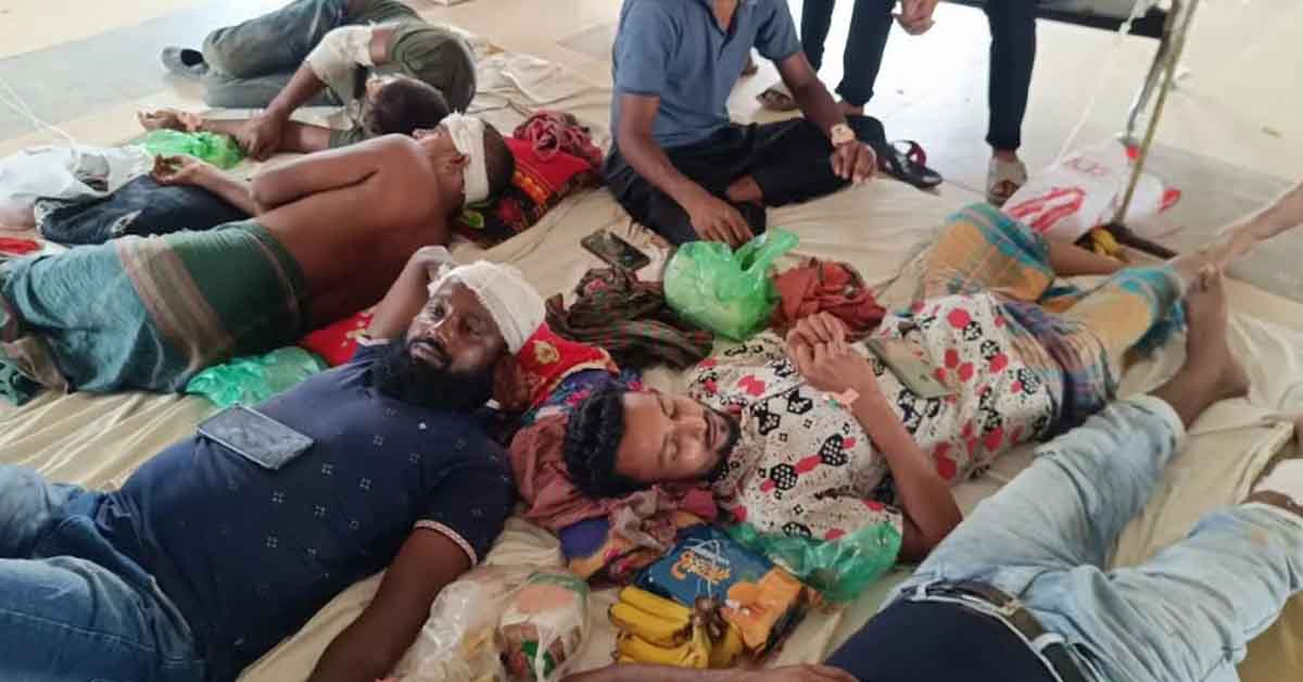 শৈলকুপায় আধিপত্য বিস্তার নিয়ে দু’পক্ষের সংঘর্ষে ১০ জন আহত