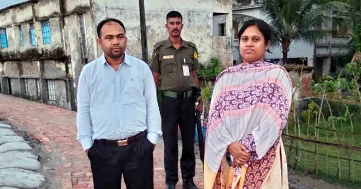 কয়রায় বিভিন্ন প্রকল্প পরিদর্শনে উপজেলা নির্বাহী অফিসার