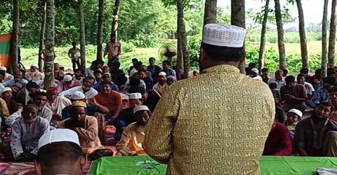 পাঁচবিবির আয়মা রসূলপুর ইউনিয়নে ঈদ পুনর্মিলনী ও জাতীয় নির্বাচনকে কেন্দ্র করে মতবিনিময় সভা অনুষ্ঠিত