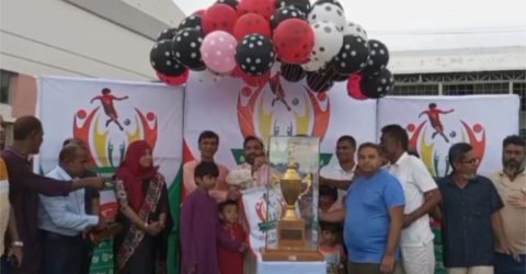 গাইবান্ধা জেলা প্রশাসক গোল্ডকাপ ফুটবল টুনামেন্ট ২০২৫ উদ্বোধন