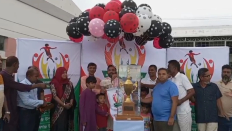 গাইবান্ধা জেলা প্রশাসক গোল্ডকাপ ফুটবল টুনামেন্ট ২০২৫ উদ্বোধন