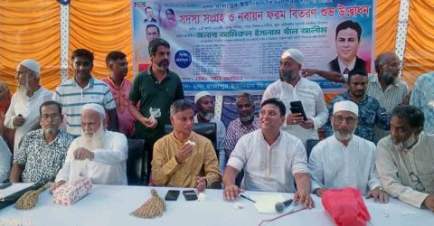 ‎বেলকুচি উপজেলায় বিএনপির ইউনিয়ন সদস্য সংগ্রহ ও নবায়ন ফরম বিতরন অনুষ্ঠান শুভ উদ্বোধন
