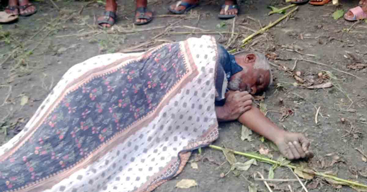 খানসামায় পাটক্ষেতে ব্যবসায়ীর লাশ উদ্ধার