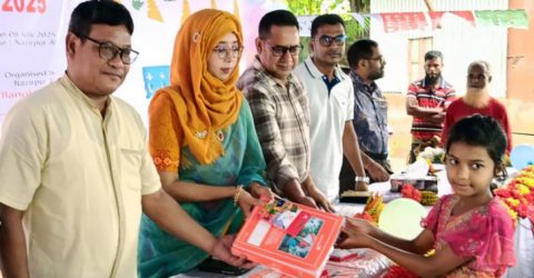 নাজিরপুরে ‘ক্রিস্টমাস বাউন্স ব্যাক’ উদযাপন, ১৭০০ শিক্ষার্থীর মুখে হাসি