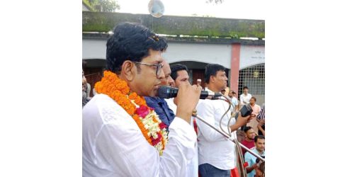 চাটখিলে কেন্দ্রীয় যুবদল নেতার সম্মানে সংবর্ধনা সভা
