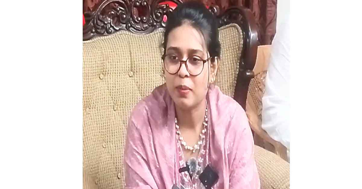 শত্রুতা নয়, মিত্রতা সহিত কাজ করার আহ্বান জানান ,শেরপুরে বিএনপি নেত্রী প্রিয়াংকা