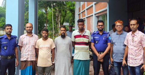 ভাঙ্গায় পৃথক দুইটি ডাকাতি মামলায় চারজন আসামি গ্রেফতার, লুণ্ঠিত স্বর্ণালঙ্কার ও ডাকাতি কাজে ব্যবহৃত প্রাইভেট কার উদ্ধার
