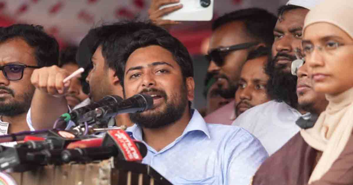 গণঅভ্যুত্থান না হলে নির্বাচনের স্বপ্ন দেখতে পারতেন না-জামালপুরে নাহিদ ইসলাম