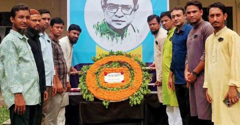 কেন্দুয়ায় কথাসাহিত্যিক হুমায়ূন আহমেদের ১৩তম মৃত্যুবার্ষিকী পালন